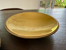 Alte Messingschale Messing Teller Obstschale Schale Dekoration Antik - DM: 23 cm