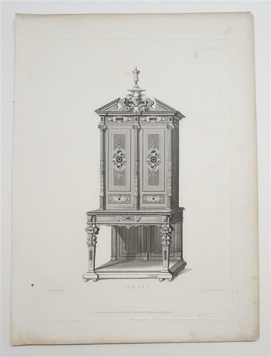 Braund plate cabinet 1856 - braund,