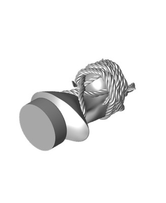Blind growth skulptur - blind,