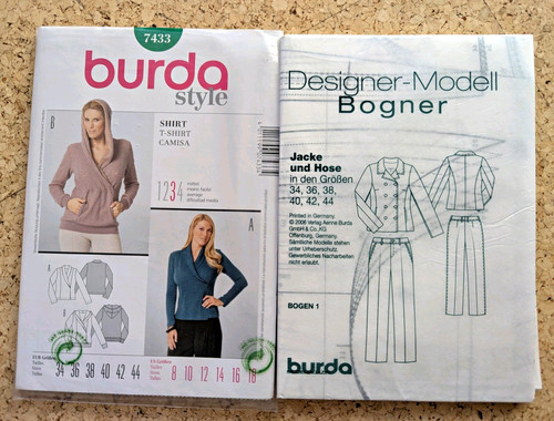 Burda schnittmuster 7433 - burda, damen