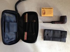 Bruyere Pfeife mit Tasche