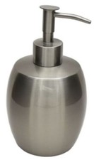 TrendLine Seifenspender Round aus Edelstahl Flüssigseifen-Spender Lotionspender