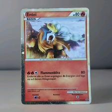 Entei Holo Shiny Black Star Promo Pokemon Karte Deutsch HGSS20