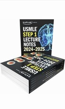 Kaplan USMLE Step 1 Lecture Notes 2025 - Complete 7-Book Set – Like New