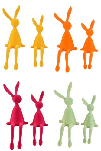Hase klara beflockt sitzend - hase,