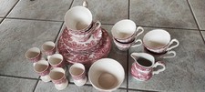 Tonquin by Myott Staffordshire England Porzellan Kaffeegeschirr 6 Personen