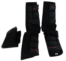 COVALLIERO  Fesselkopfgamaschen/ Gamaschen 4ER SET Dressur, Warmblut D2