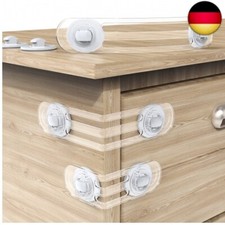 Septeamay 12 Stück Kindersicherung Transparent für Schrank und Schubladen, P