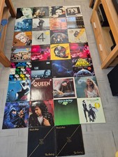 30 LP  Rocksammlung Queen, Moore, Yes, Jethro Tull, Warlock, Doro, The Smith uvm