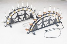 Metallschwibbögen-Set (2 Stück) - Original Erzgebirge - DEFEKT für Bastler