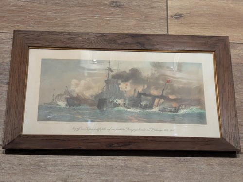 Antik kunstdruck wk - kunstdruck, 1
