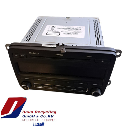 Skoda fabia radio 5j035161c - skoda,