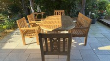 Garpa Sitzgarnitur für 7 Personen incl.Tisch und Kissentruhe