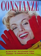 Kult-Zeitschrift CONSTANZE Nr