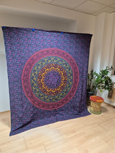 Xxl 240x210cm mandala violett - xxl,