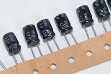 12x Electrolytic-/ Elko-Kondensator von ROE Typ EKM 4.7µF, 63 V, radial, NOS