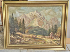 Ölgemälde Zugspitze v