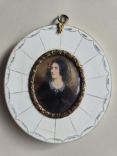 Lola Montez Portrait Miniatur
