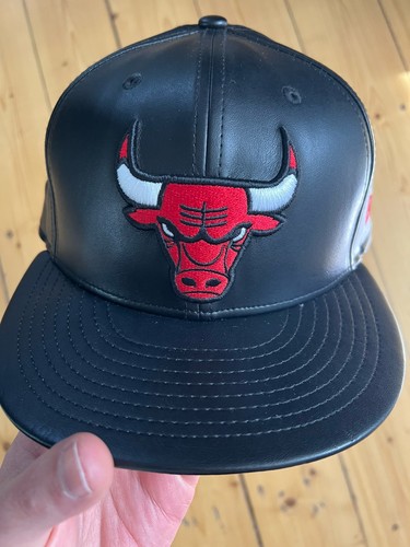 Chicago bulls leather cap nba - chicago,