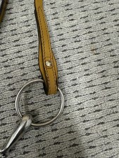 Westernzügel Hellbraun Leder