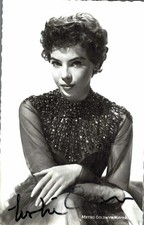 Leslie Caron      ** Original Unterschrift auf Karte **   N 73 h