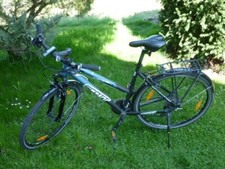 Damenrad Scott Sportster P3 24 Gänge Federung vorne einstellbar blau/schwarz