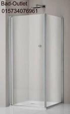 Duka duo 400 Duschabtrennung Eckeinstieg Pendeltüren 90x90x195cm - UVP 1.275 EUR