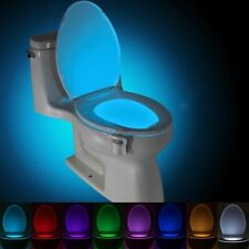 Bewegungsaktiviertes Toiletten-Nachtlicht LED-Toilettenlicht-Badezimmer WC-Licht