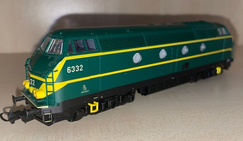 Sncb diesellok 6332 roco - -,