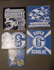 5 Schalke 04 Aufkleber Sticker