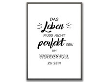 Wandbild Das Leben Kunstdruck