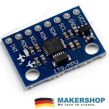 GY-521 MPU-6050 Beschleunigungssensor 3 Achsen Gyroskop Raspberry Pi Arduino