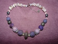 *** Halskette, Geschenk, Statement Kette, Collier, Handarbeit, Unikat ***