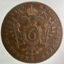 1800 Österreich 6 Kreuzer