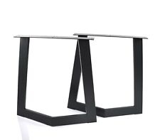 2X Tischgestell | Tischbeine Metall | Tischkufen | Trapez-Moderne Design