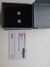 Natürlicher gelber Diamant Ohrringe 925 Silber 0,25 ct  70 Diamanten Mix