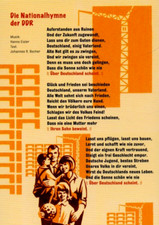 Ostalgie-Postkarte mit dem