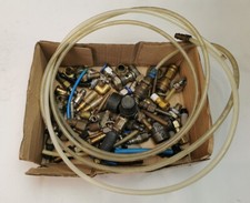 3,8kg  Druckluft Anschlüsse Kupplungen Ventile Pneumatik Sammlung Konvolut