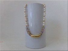Neu collier metall - collier, glas