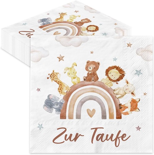 Stück servietten taufe - servietten,