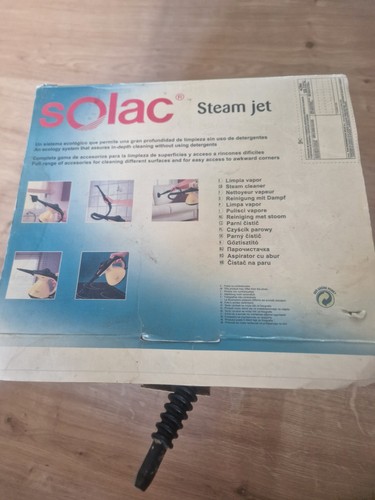 Solac steam jet - steam, dampfreiniger