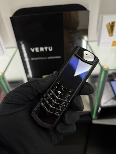 Vertu signature pure black - s,