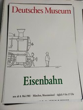 Plakat Eisenbahn Deutsches