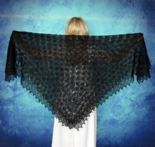 Gestrickter ziegenflaum schal - gestrickter,