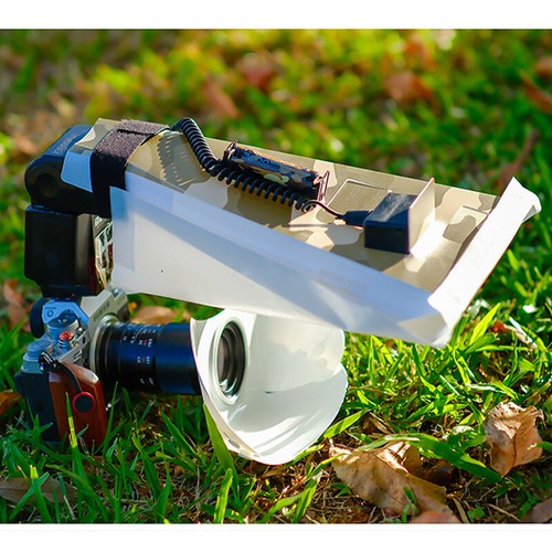 Macro photography reflector - macro,
