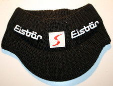 Eisbär * Stirnband mit Schild * Sonnenschild * schwarz *