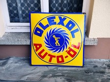 Original Werbe-Emailschild