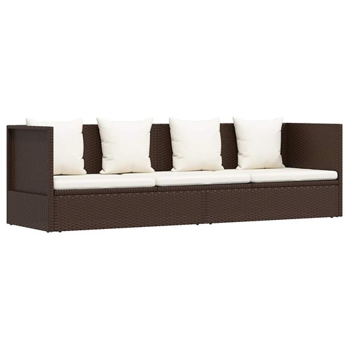 Garten sofabett braun - sofabett,