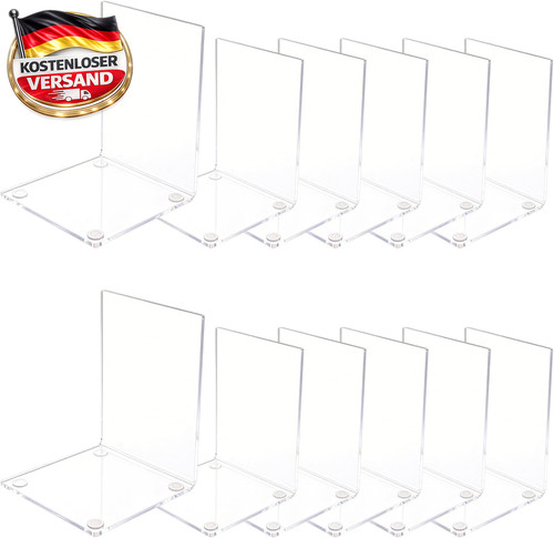 Set acryl buchstützen - set, 12