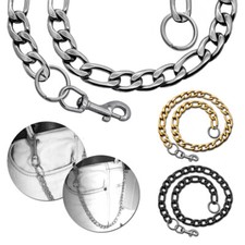 Massive Hosenkette Schlüsselkette Figarokette Messerkette Geldbeutelkette